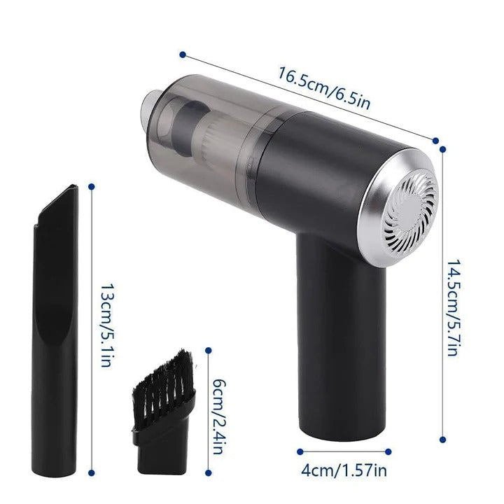3 in 1 mini vacuum cleaner in use